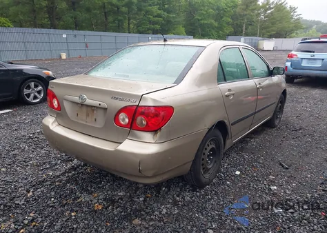 2008 Toyota Corolla Ce из США, поврежденный, VIN 2T1BR32E08C909673